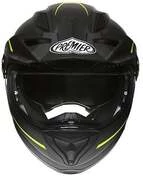 Modular Motorcycle Helmet Dual Sport Premier X-TRAIL MO Y BM Black Matt Yellow