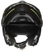 Modular Motorcycle Helmet Dual Sport Premier X-TRAIL MO Y BM Black Matt Yellow