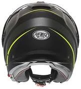 Modular Motorcycle Helmet Dual Sport Premier X-TRAIL MO Y BM Black Matt Yellow