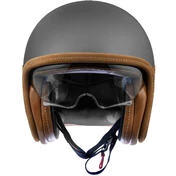 Premier Jet Motorcycle Helmet VINTAGE EVO PLATINUM EDITION U17BM