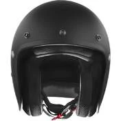 Motorcycle Helmet Jet Premier CLASSIC U9BM Matt Black