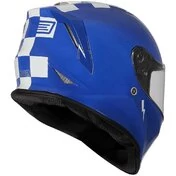 Integral Motorcycle Helmet Origin DINAMO CONTEST Glossy White Blue