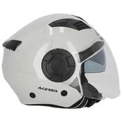 Acerbis Vento 2206 Jet Motorcycle Helmet Double White Visor