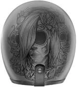 Motorcycle Helmet Jet Origin Primo Vintage Custom Looser Gray Opaque