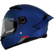 Integral Motorcycle Helmet Mt Helmet THUNDER 4 Sv Solid A7 Matt Blue