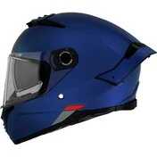 Integral Motorcycle Helmet Mt Helmet THUNDER 4 Sv Solid A7 Matt Blue