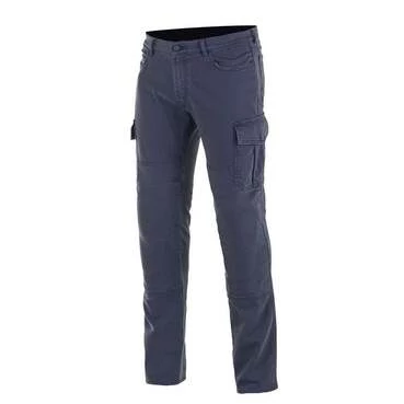 Alpinestars Cargo Jeans Blue Distressed Синий