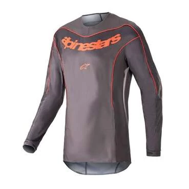 Alpinestars Fluid Lurv 2023 Jersey Neon Red Серый