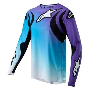 Alpinestars Stella Fluid 2024 Jersey White Turquoise Белый