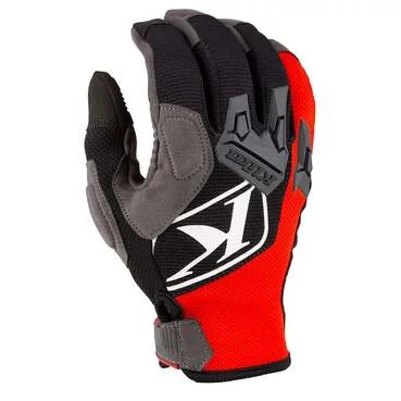 Klim Impact мотоперчатки High Risk Red Красный