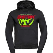 Berik 2.0 Hooded Sweatshirt FC Dual 11 Printed With Red Yellow Fluo Logo