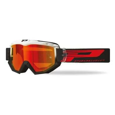 Progrip 3201 Atzaki Dual Goggle Red White Красный