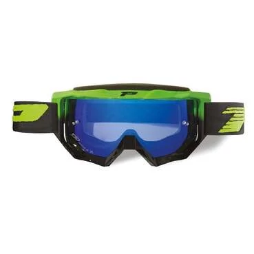 Progrip 3200fl Goggle Green Black Light Blue Зеленый