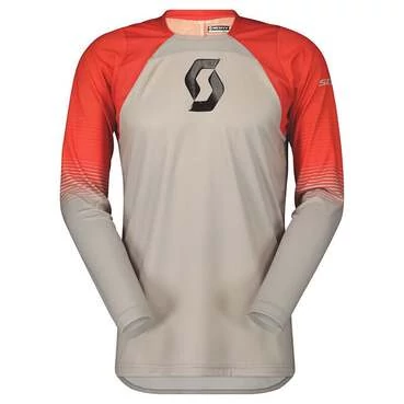 Scott 450 Podium Jersey Grey Red Черный
