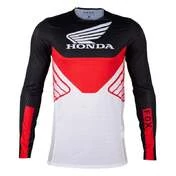 Fox Flexair Honda Jersey Black White Красный