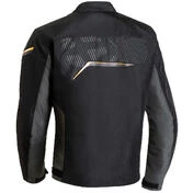 Ixon SLASH Black Anthracite Orange Fabric Motorcycle Jacket