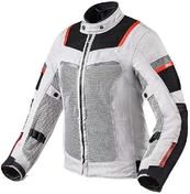 Women's Motorcycle мотокуртка Perforated Rev'it TORNADO 3 LADIES Silver Black