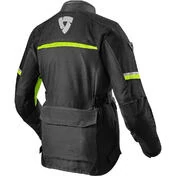 Rev'it Touring Fabric Jacket for Women in Motorcycle OUTPACK 3 LADIES Black Yellow Fluo