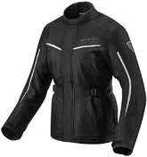 Rev'it VOLTIAC 2 LADIES Touring Fabric Women's Motorcycle мотокуртка Black Silver
