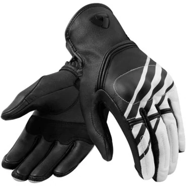 REDHILL Rev'it Leather Motorcycle мотоперчатки Black White