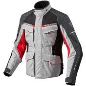Fabric Motorcycle мотокуртка Rev'it OUTBACK 2 Silver Red