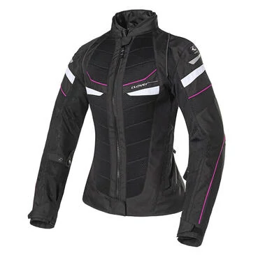 Clover Rainjet 2 Wp Lady мотокуртка Black Fuchsia Желтый