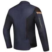 Ixon STRIKER RETRO Motorcycle Jacket Black Navy Brown