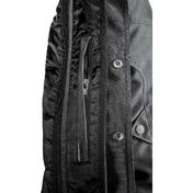 Ixon Summit 2 CE Leather Tech Jacket Black Red