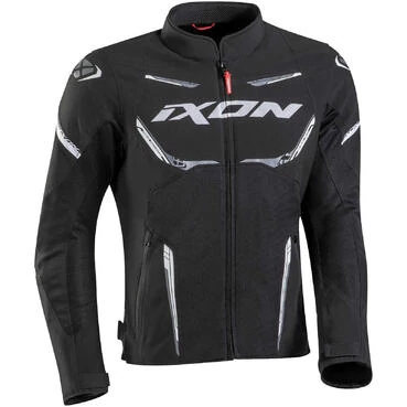 Ixon STRIKER AIR Summer Motorcycle мотокуртка Black White