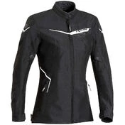 Woman Motorcycle мотокуртка In Ixon SLASH LADY Black White Fabric
