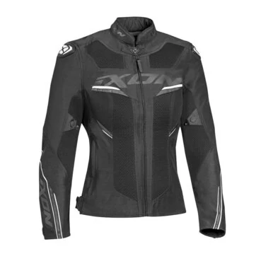 Ixon Draco Air Lady мотокуртка Black White Черный