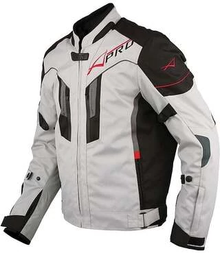 Moto мотокуртка Fabric A-Pro Silver Sport Booster