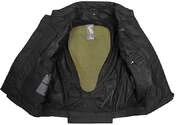 American-Pro DYABLEX Black Fabric Motorcycle Jacket