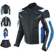 Moto jacket Fabric A-Pro Touring Sport Ace Blue
