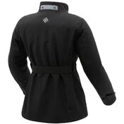 Women's Motorcycle Jacket in Tucano Urbano CORTINA Black Lamiter Fabric
