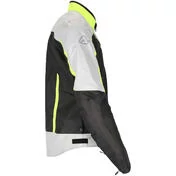 Technical Motorcycle Jacket in Acerbis X-MAT CE Gray Yellow Fabric