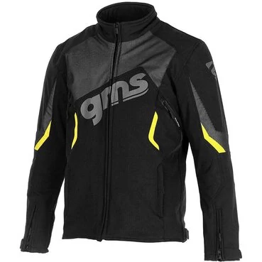 GMS SOFTSHELL ARROW Motorcycle мотокуртка Black Yellow