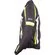 Gms PACE Black White Yellow Sport Motorcycle Jacket