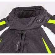 Gms PACE Black White Yellow Sport Motorcycle Jacket