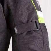 Gms PACE Black White Yellow Sport Motorcycle Jacket