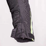 Gms PACE Black White Yellow Sport Motorcycle Jacket