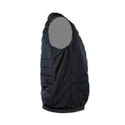 Harisson Casual Motorcycle Heating Vest HEATING ACTIVE HEAT Black