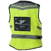 Seventy SD-S2 Yellow Fluo Reflective Motorcycle Vest
