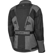 Motorcycle Jacket In Hevik Touring Fabric STELVIO LIMITED Lady Triple Layer Black Gray