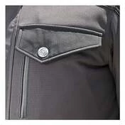 Hevik PORTLAND EVO Urban Style Fabric Motorcycle Jacket Black Blue