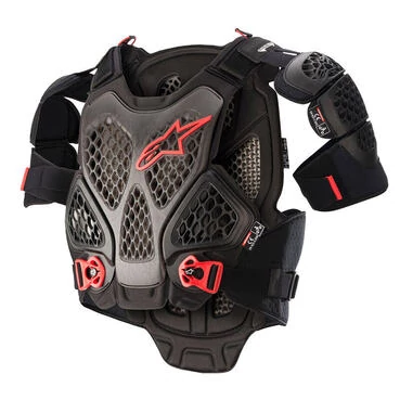 Alpinestars A-6 Chest Protector Black Red Черный