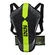 Ixs Rs-10 Back Protector Black Green Зеленый