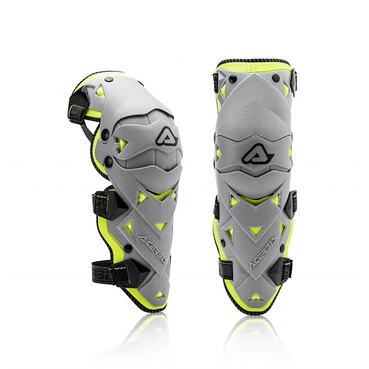 Acerbis Impact Evo 3.0 Knee Guards Grey Yellow Серый