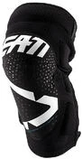 Moto Cross Enduro Knee Pads Leatt 3DF 5.0 Zip White Black