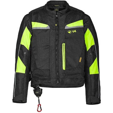 Motoairbag Jacket Mab V4.0 Airbag Removable Sleeves Black